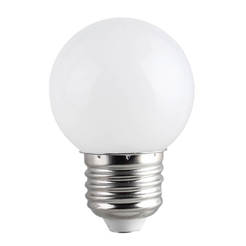 Диодна LED лампа COLORS - бяла 1W Е27 G45 2700К 25000h VIVALUX