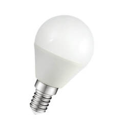 LED LED lamp PLASTIC 5W E14 P45 3000K matt 25000h