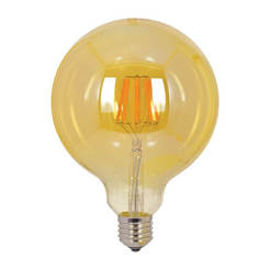 Светодиодная лампа 6W E27 2700K FLICK VINTAGE LED-GFV125 диммируемая