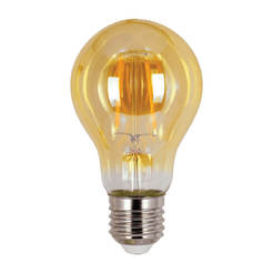 Светодиодная лампа 6W E27 2700K FLICK VINTAGE LED-A60 диммируемая