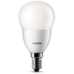 Светодиодная шаровая лампа P45 6Вт E14 620лм 2700К PHILIPS