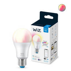 Светодиодная лампа Wiz Wi-Fi - 8Вт, A60, E27, RGB + белый
