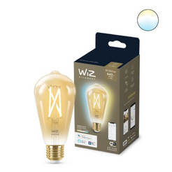 Wiz Wi-Fi LED lamp - 6.7W, ST64, E27, 2000-5000K