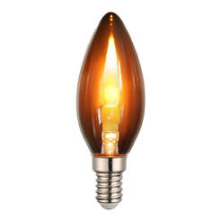 LED лампа пламък 0.6W 20lm Е14 1800K Glow 15000h VIVALUX