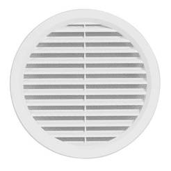 Ventilation grill with insect net VM110 white HACO