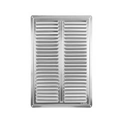 Ventilation grille VM 200 x 300 K stainless steel HACO