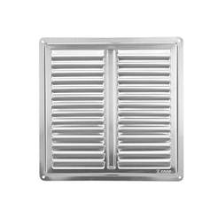 Ventilation grille VM 300 x 300 K stainless steel + HACO mesh