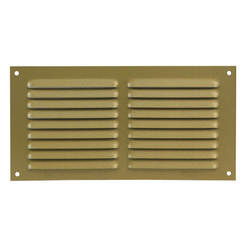 Ventilation grille 100 x 200 mm, gold