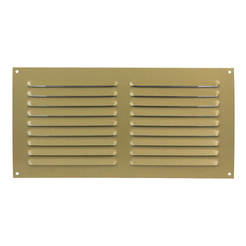 Ventilation grille 150 x 300 mm, gold