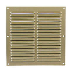 Ventilation grille 200 x 200 mm, gold