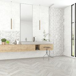 Faience Infinity 20 x 50cm grey matt 4990 CERAMICA FIORE