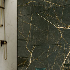 Фаянс Фенси блек 30 х 60см черен гланц мрамор TUBADZIN