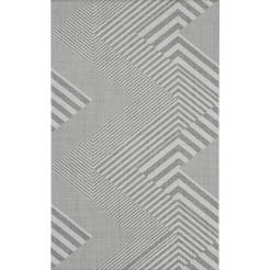 Плитка Decor Silk Zig Zag 5865, размер 25 х 40 см, цвет светло-серый 1,2 кв. М. / Кор.