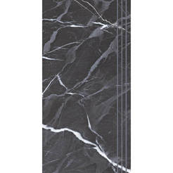 Footrest 29.5x119.8cm Merletto 6148 black KAI