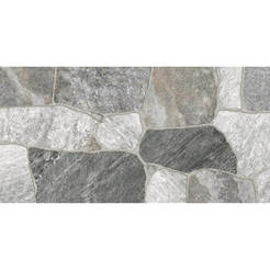 Porcelain tiles 30.3x60.6x0.8cm anti-slip R10 stone gray Atlas 9097A11