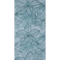 Декор плочка Фиоре Изола цветя 2629, размер 25 х 50см, цвят зелен