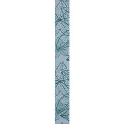 Фриз Фиоре Изола цветя 2639, размер 6 х 50см, цвят зелен