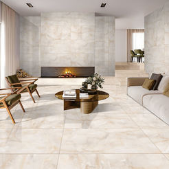 Granite tile Robbins beige 60 x 120 x 0.9 cm gloss (1.44 sq.m./carton)