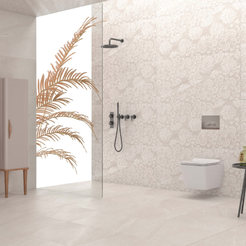 Granite tiles Lecce Damask motif 60x120x0.85cm beige matte (2.16 sq.m./carton)