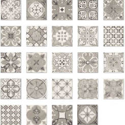 Granitogres Sicilia 20x20x0.6cm gray mat (1.2 sq.m./carton)