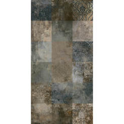 Гранитогрес 60х120х0.82см гранит мат Ъндърграунд браун декор R