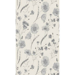 Fika carpet 190 x 270 cm, cream / silver