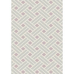 Ковер 160 x 220 см кремовый / розовый Fika 78521 Cream / Pink