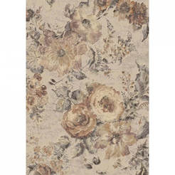 Sundance rug 120 x 170cm roses rust