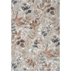 Carpet Genova anti-slip back 100x140 cm orange twigs beige