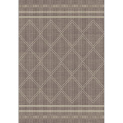 Terazza rug 120x170cm ivory/taupe DEVOS CABY