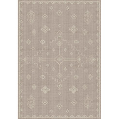 Jute path Terazza 80x150cm ivory/silver DEVOS CABY