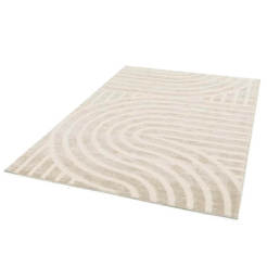 Teppich 160x230cm grau/elfenbein Brera