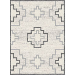 Fika carpet 190x270cm cream/anthracite 83339 DEVOS CABY