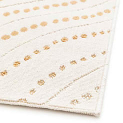 Teppich 200x290cm creme/orange Lalix