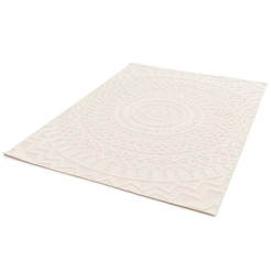 Teppich 160x230cm cremefarbenes Mandala Mambo 23568-060