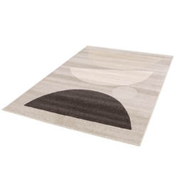 Teppich 200x290cm beige/grau Urban
