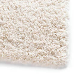 Teppich 200x290cm elfenbeinfarben Gipsy