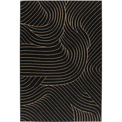 Lalix Laufsteg 80x150cm schwarz/beige 43116-890
