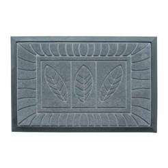 Entrance mat 40x60cm Syntetic gray RICCO