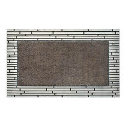 Entrance door mat 45 x 75 cm Brick mat