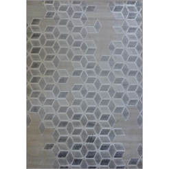 Arctic trail beige rhombuses 80 x 150 cm