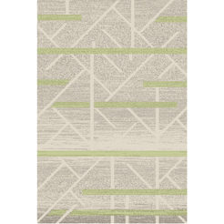 Goat trail 70 x 140 cm, ivory / green