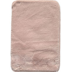 Коврик для ванной Зайка прорезиненная спинка 40 х 60 см розовый