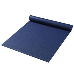Постелка за йога 60 х 180см, винилно покритие, синя