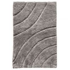 Bath mat 60 x 90 cm taupe 1600 g/sq.m.