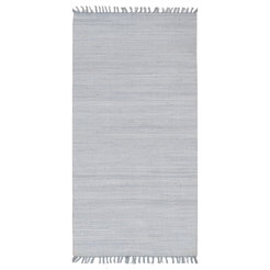 Bed Abano 98% cotton 2% polyester 50x80cm flat woven gray