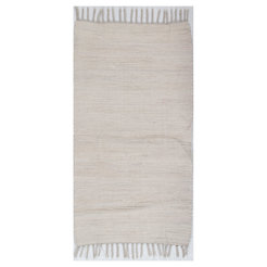 Bed Abano 98% cotton 2% polyester 50x80cm flat woven taupe
