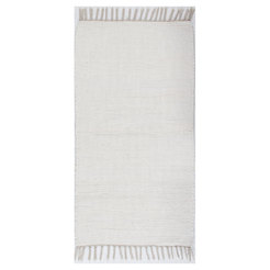 Bed Abano 98% cotton 2% polyester 50x80cm flat woven white