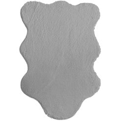Eco leather mat 55 x 80cm non-slip back gray 20mm 100% polyester