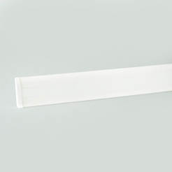 Floor Skirting FLEX 55/501 White 2.5m/pc